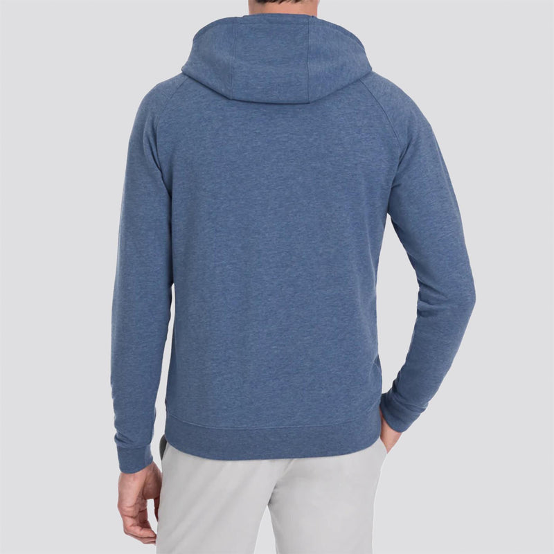 The Lawson Performance Hoodie Heathered Atlantic