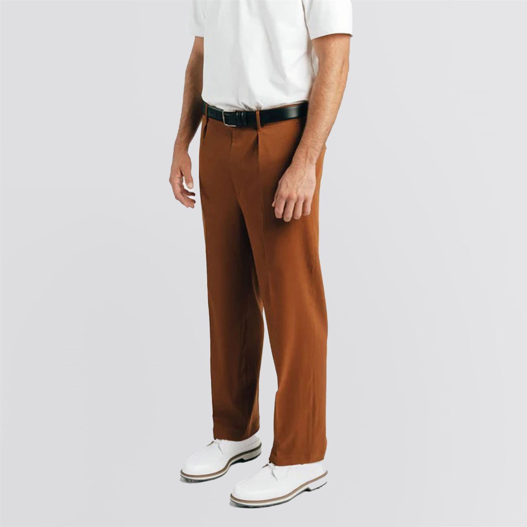 Students Golf Men's Heritage Pleated Slack Pants 9241027- Brown 36" Students Golf Men's Heritage Pleated Slack Pants 9241027- Brown 36"