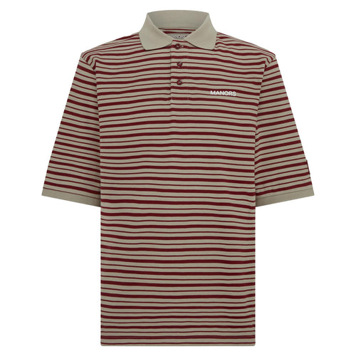 GOAT Pique Polo Burgundy - SS25