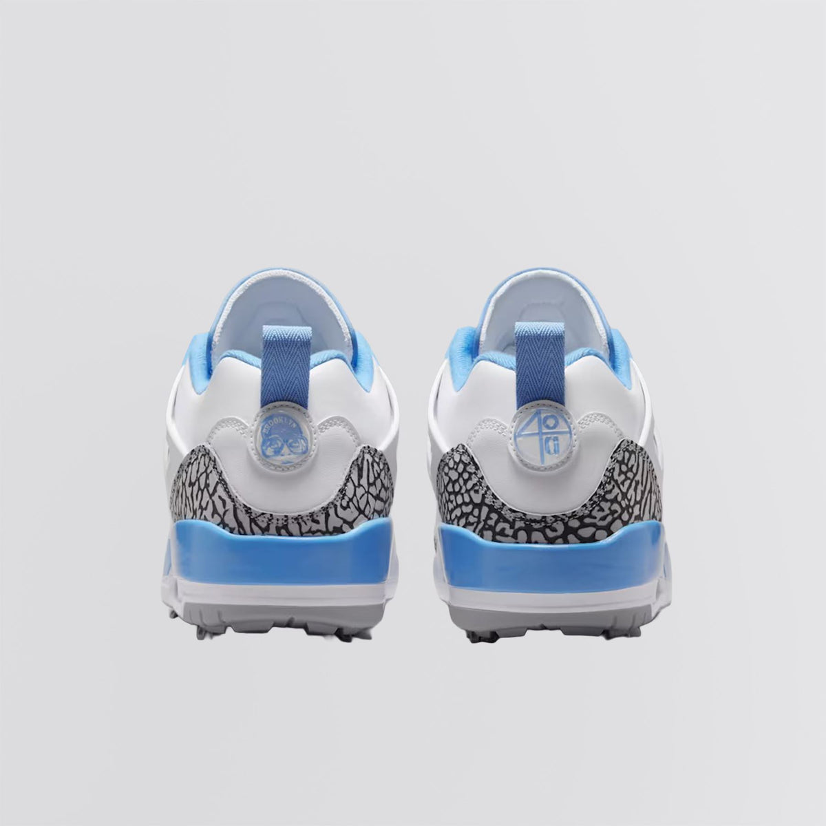 Jordan Spizike Spiked Golf Shoes White/Wolf Grey/University Blue