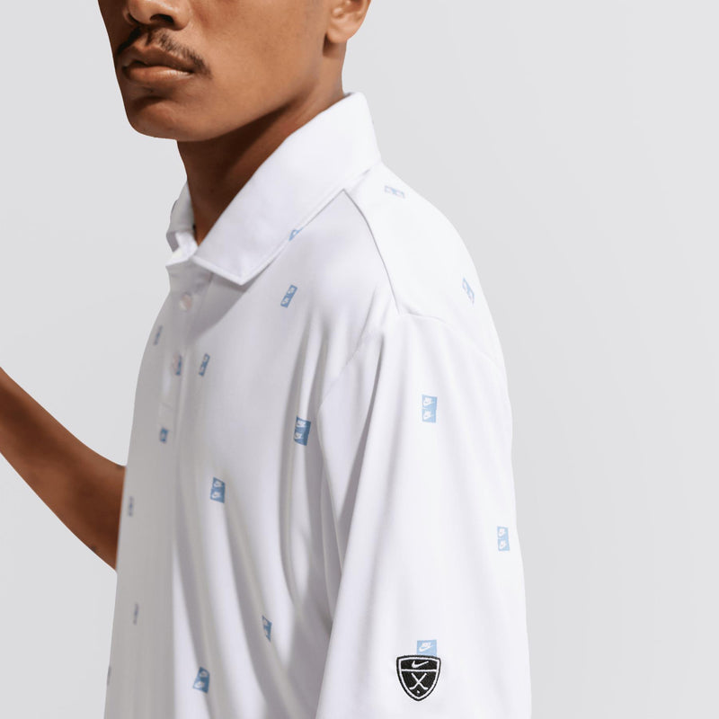 Dri-FIT Par 5 Polo White/Work Blue