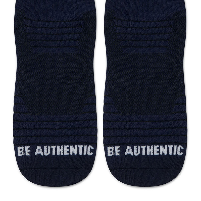 Ankle Height Logo Socks Navy