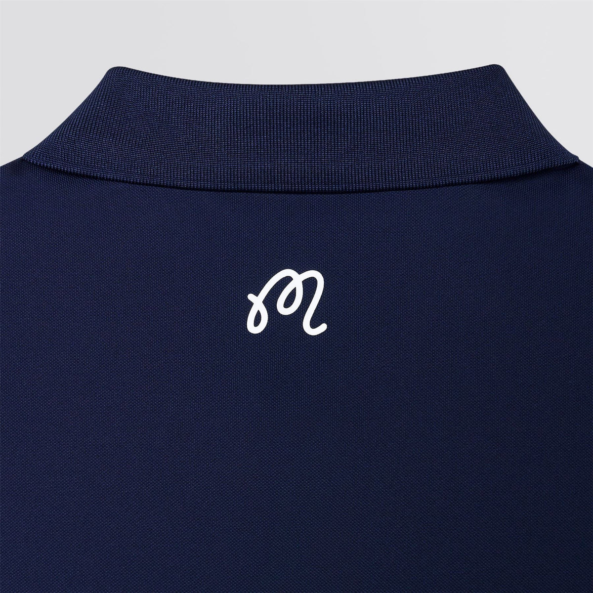 Evergreen Block Placket Polo Navy