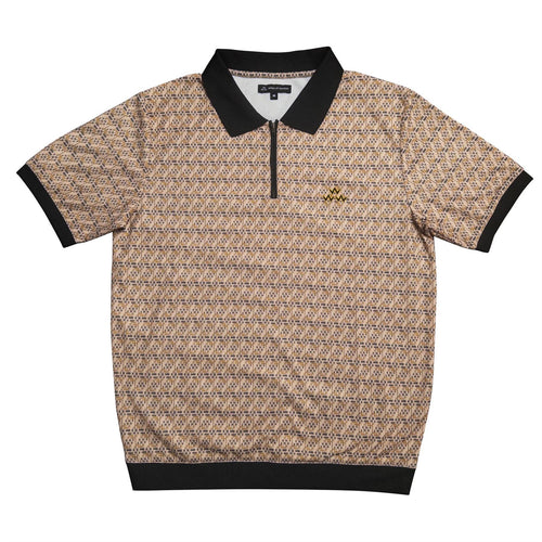 Speaker Box Quarter Zip Polo Tweed - AW24