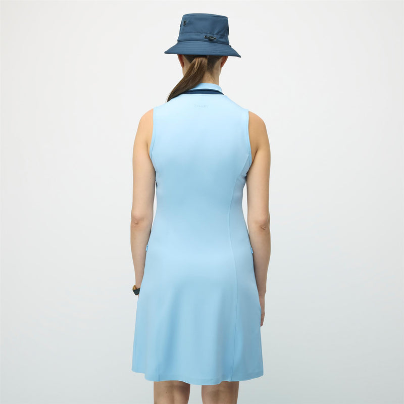 Womens Quarter Zip Polo Dress
