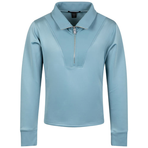 Womens Wren Quarter Zip Jacket Agave - SS25