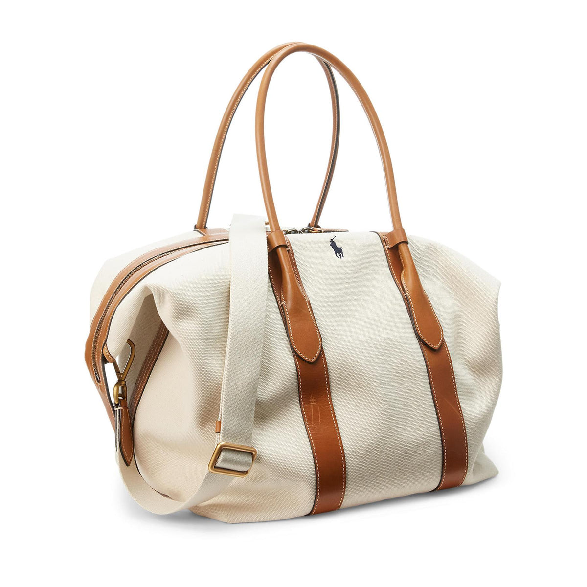 Womens XL Tote Bag Natural/Cuoio