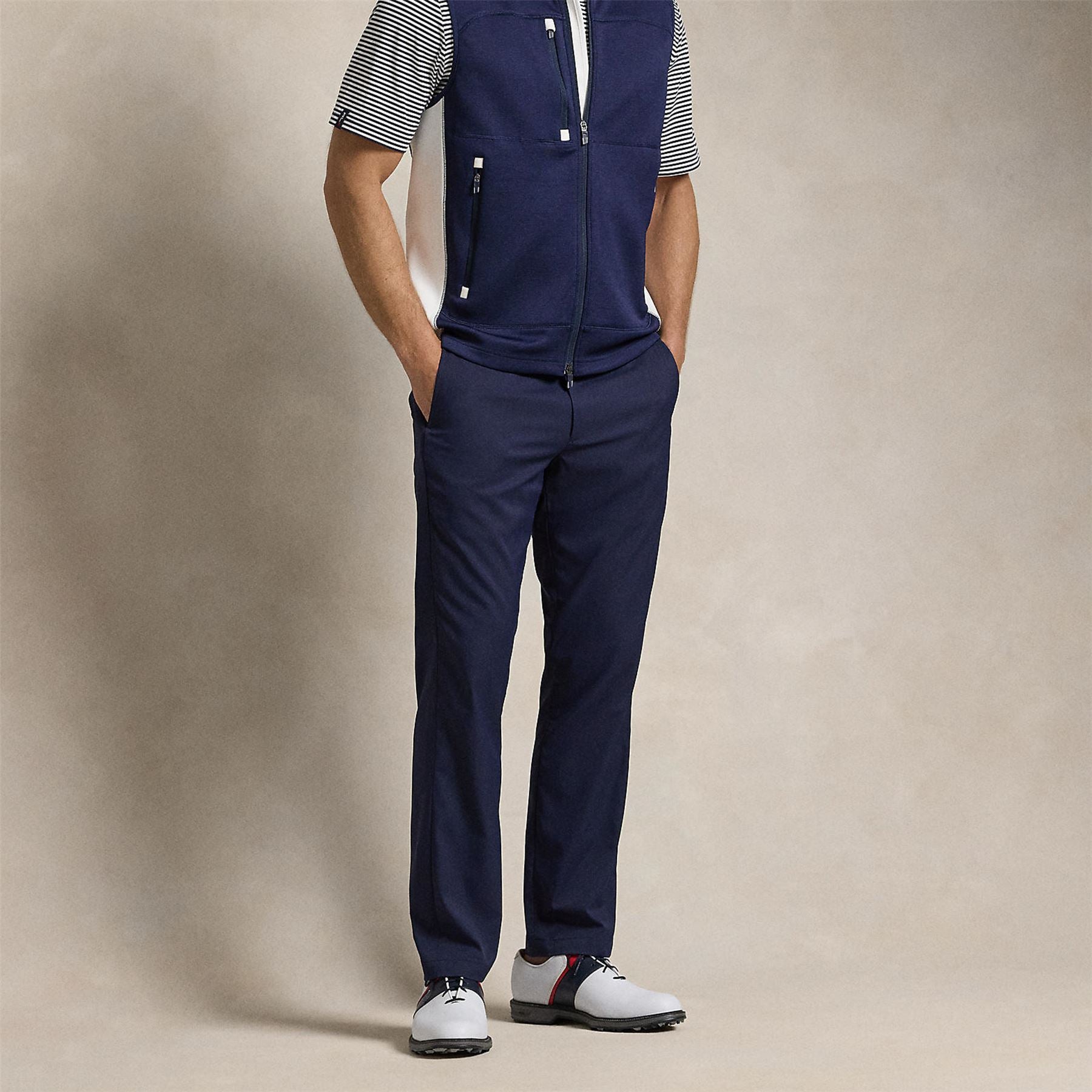 Ralph Lauren RLX Matte Stretch Nylon Pants Refined Navy