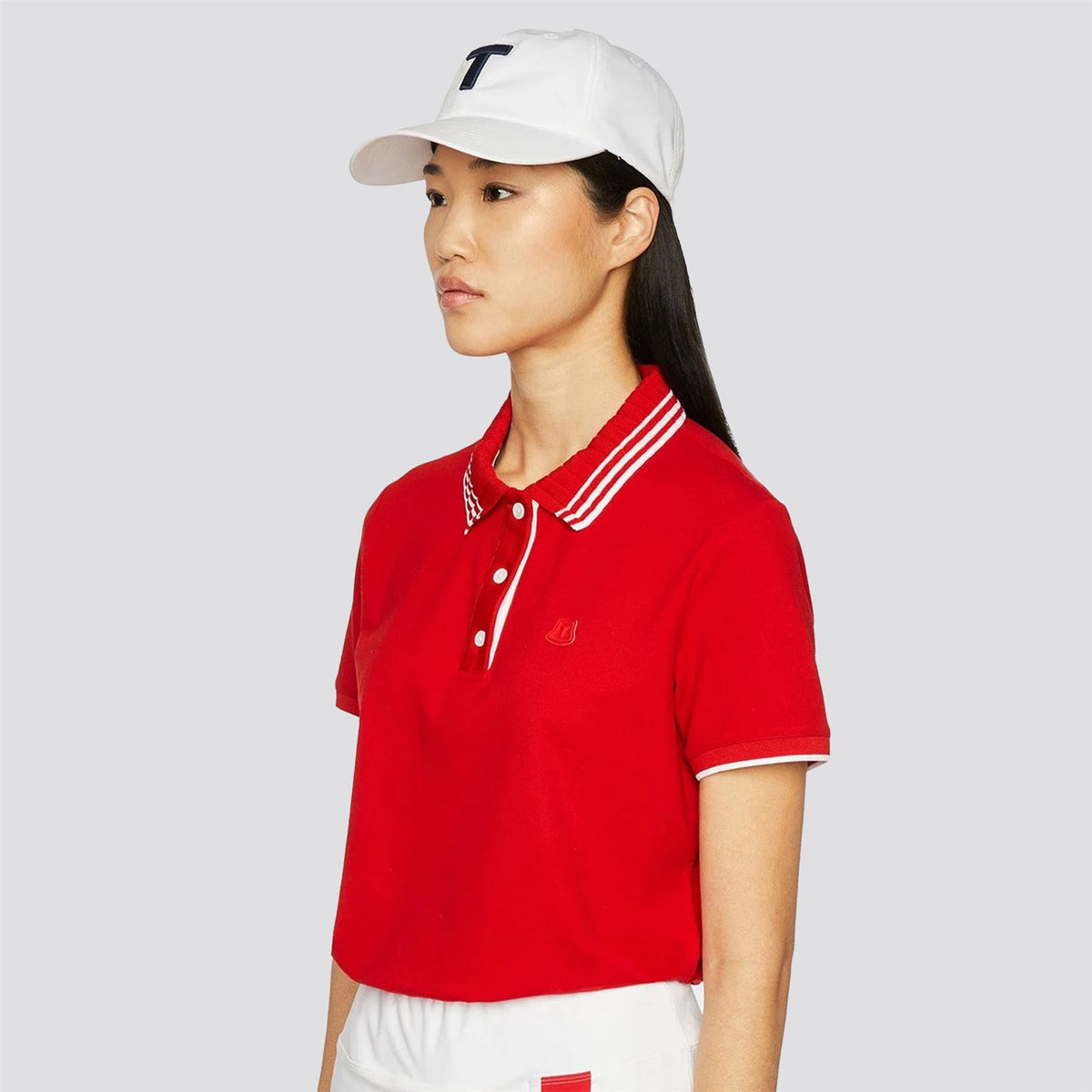 Womens Team Polo Red