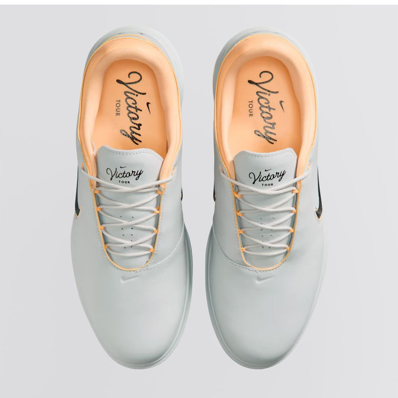 Victory Tour 4 Spiked Golf Shoes Photon Dust/Black Tangerine Tint