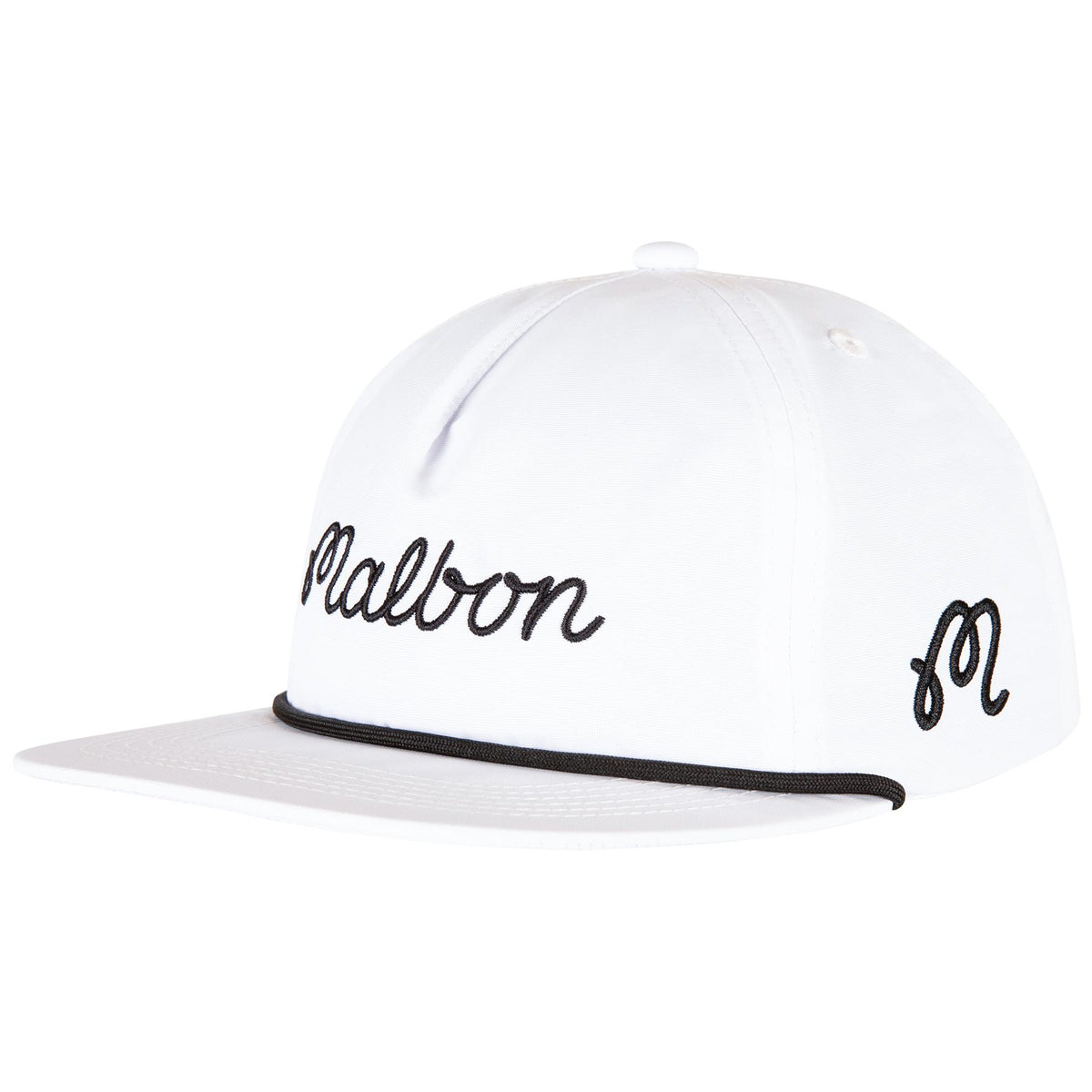 Evergreen Nylon Rope Hat White
