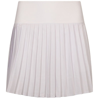 Womens Petite Pleat Skirt White - SS24