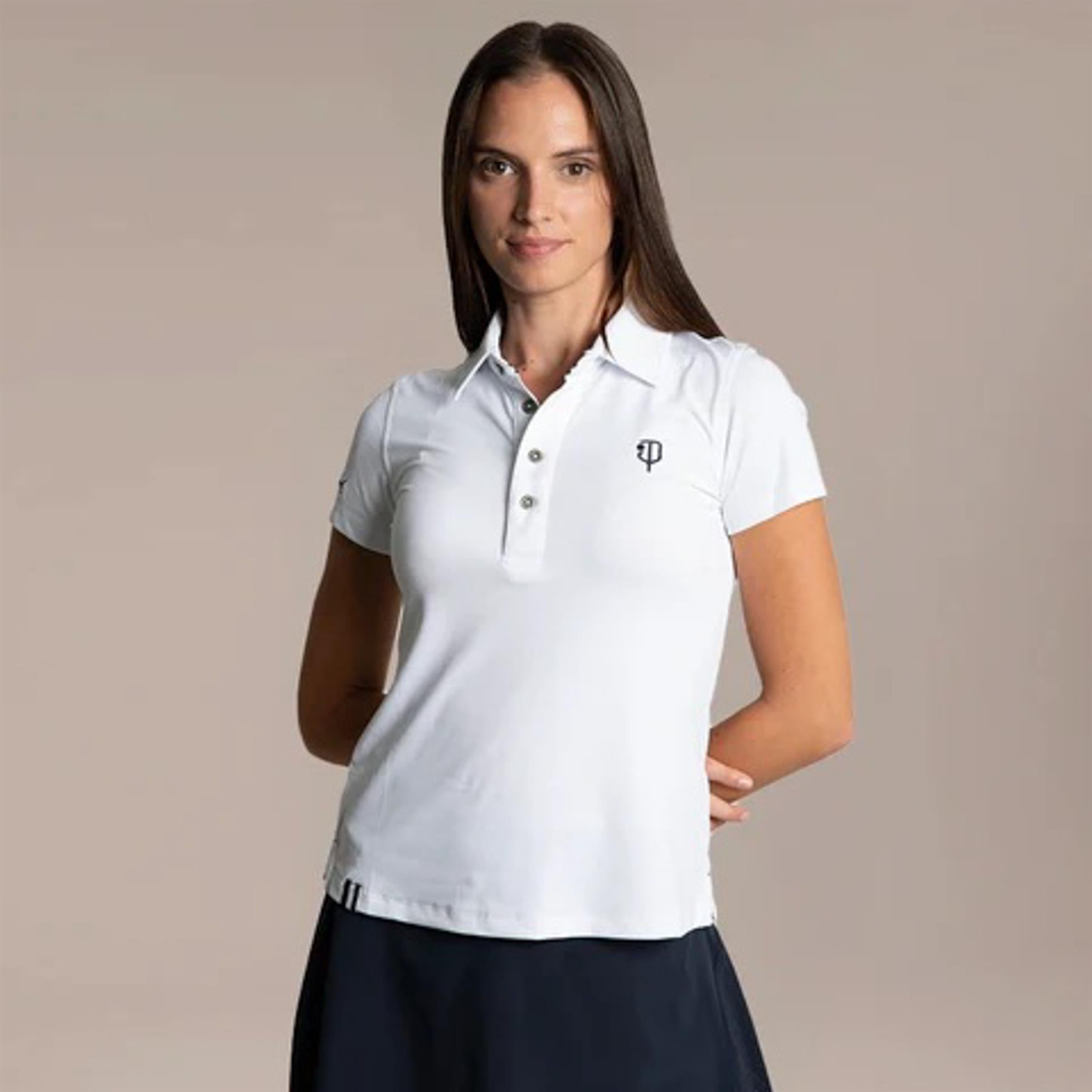 Womens Bainbridge Polo Clubhouse White