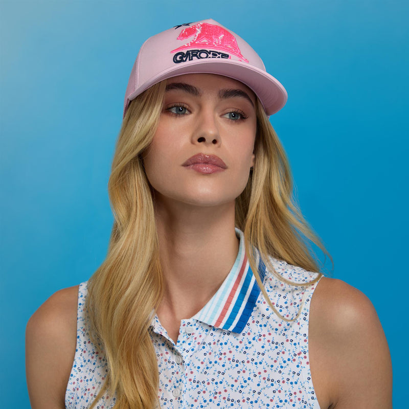 Womens G/FORE LA Trucker Hat Blush