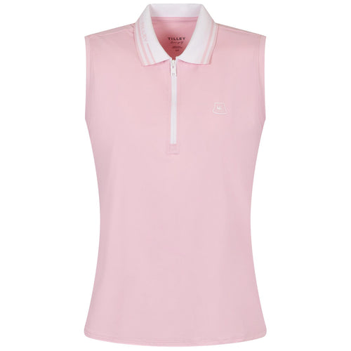 Womens SL Polo Pink - AW24