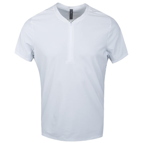 x TRENDYGOLF Vented Tennis Short Sleeve White - AW23