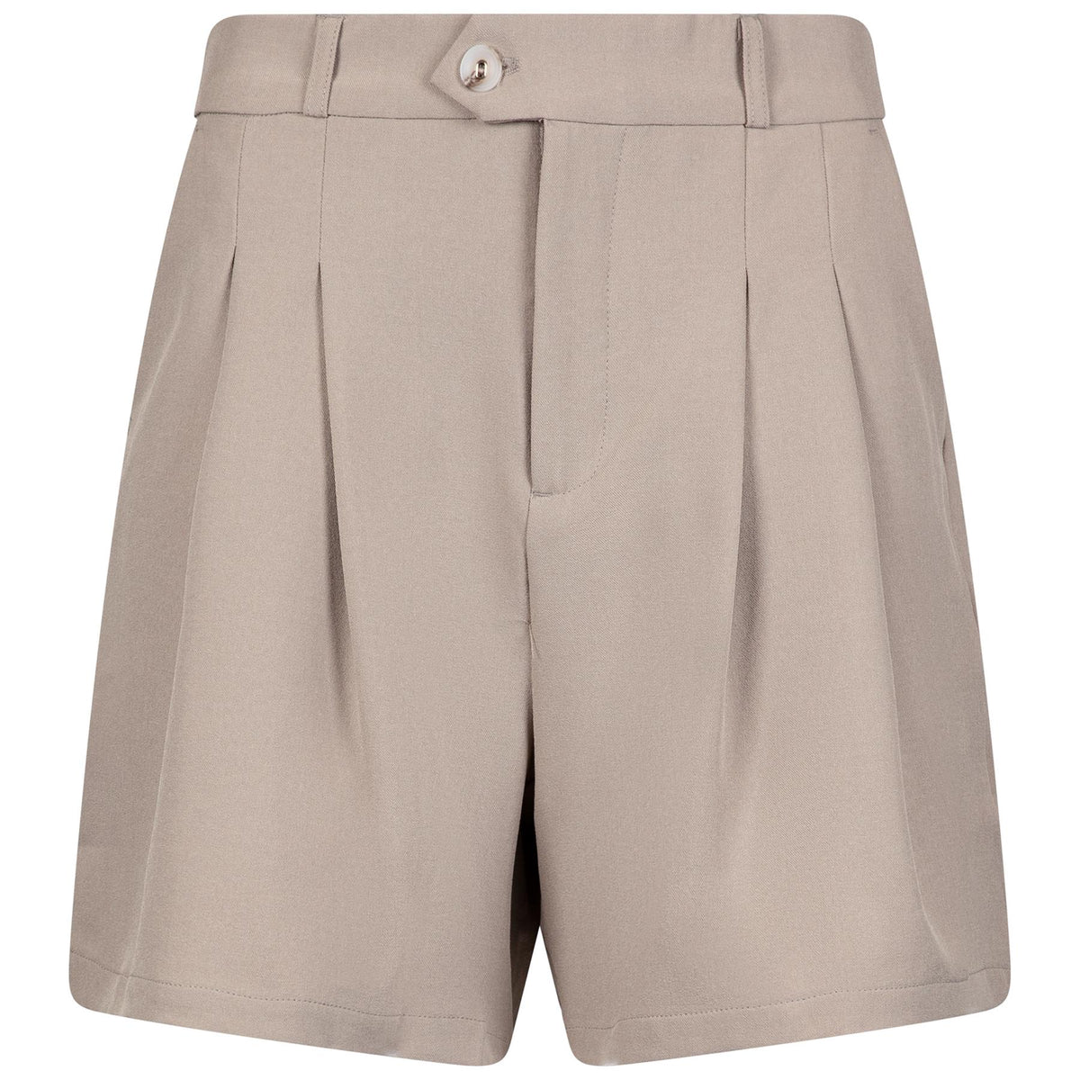 Womens Trouser Shorts Cobblestone