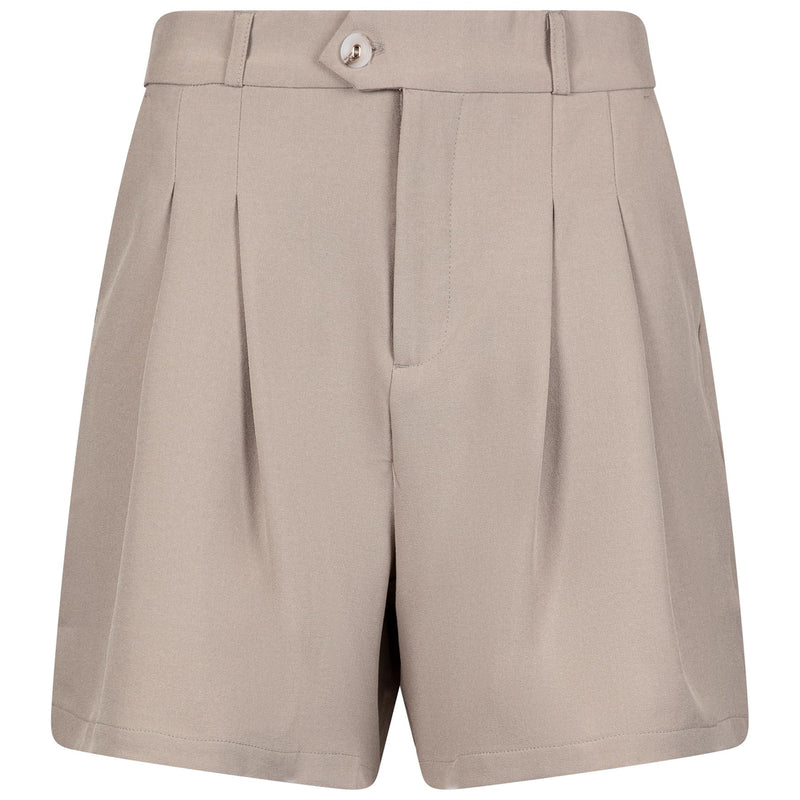 Womens Trouser Shorts Cobblestone