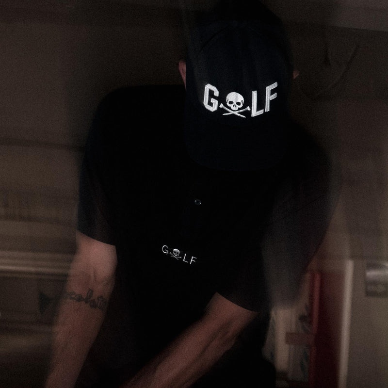 S&T Golf Logo Essential Performance Pique Polo Onyx