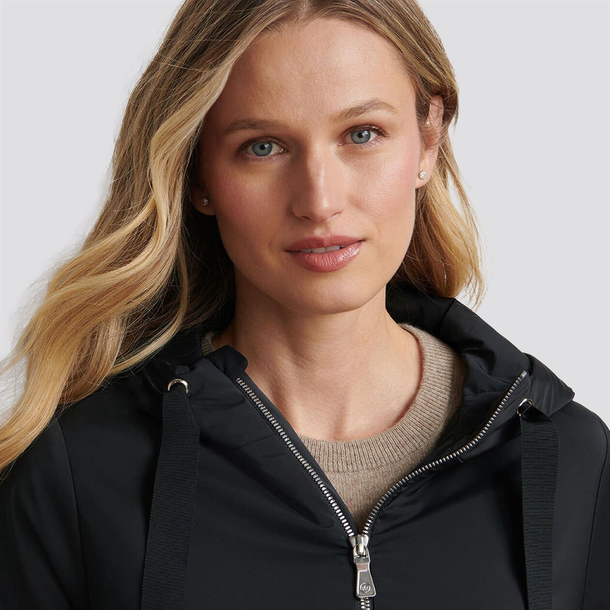 Womens Robinson Insulated Hooded Jacket Black
