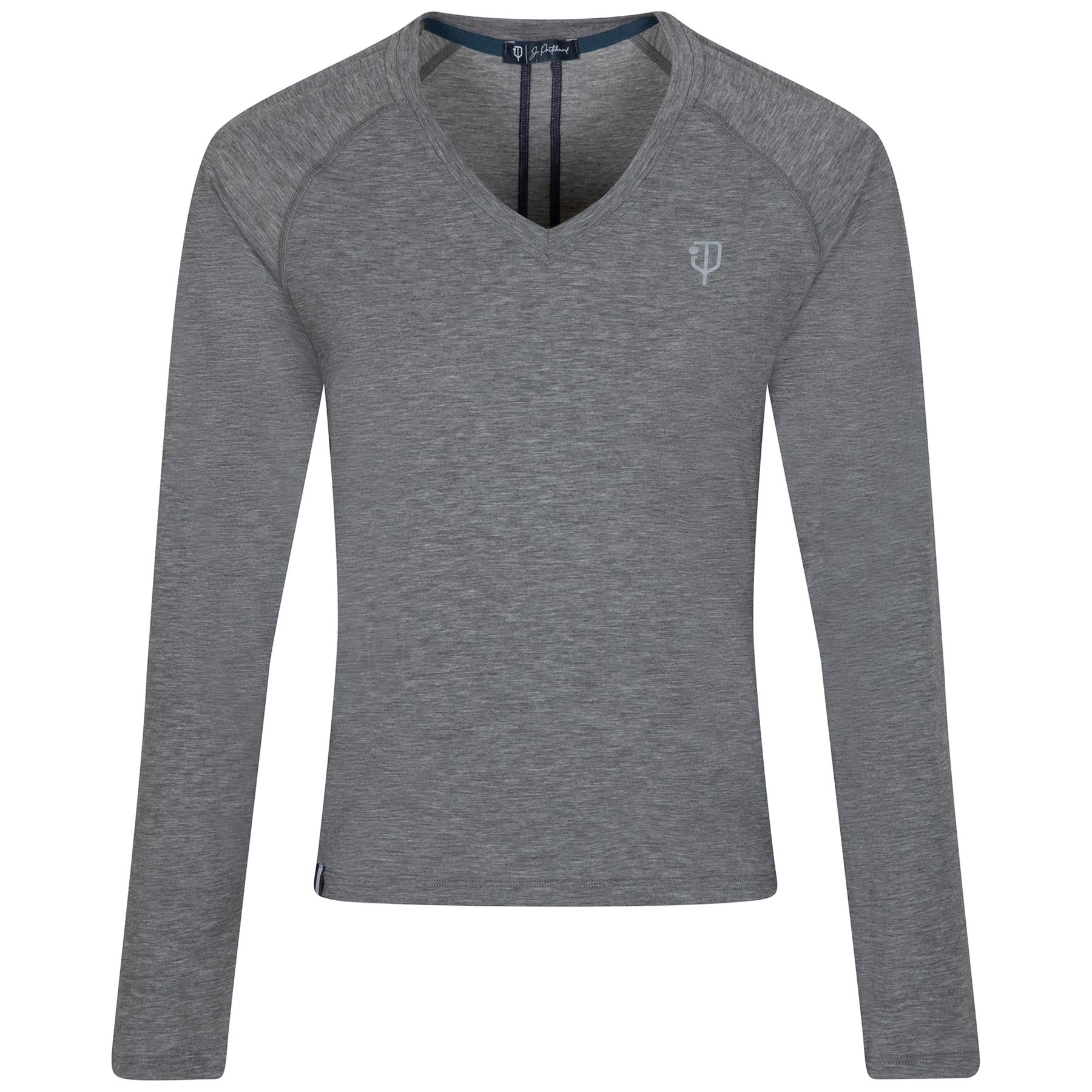 Womens 5.0 LS Tee Heather Gray