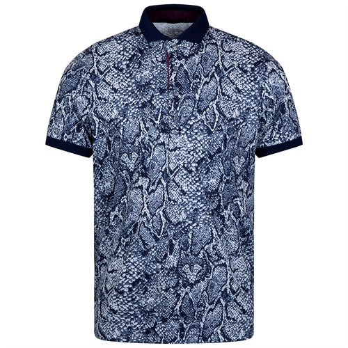 Wolf Scales Polo Maltese Blue - SS25