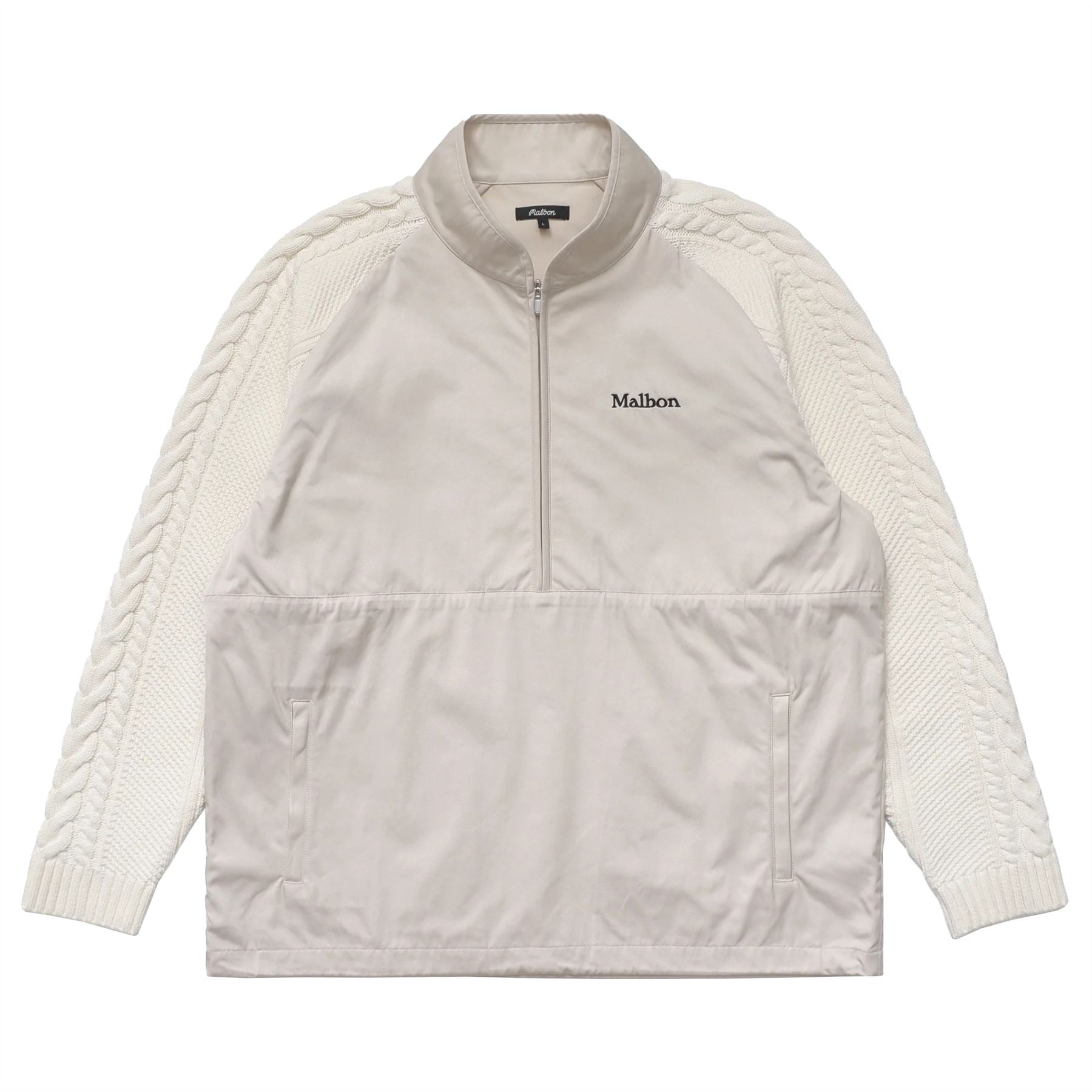 Remington Half Zip Hybrid Jacket Ivory - W24 – TRENDYGOLFUSA.COM