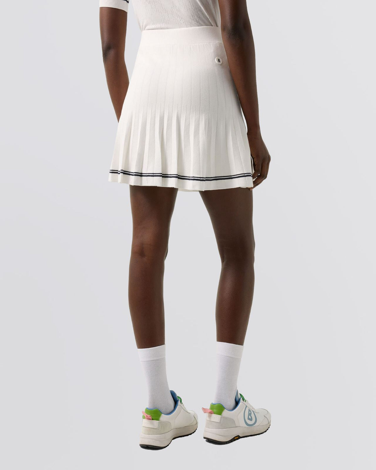 Womens Myra Skirt Off White