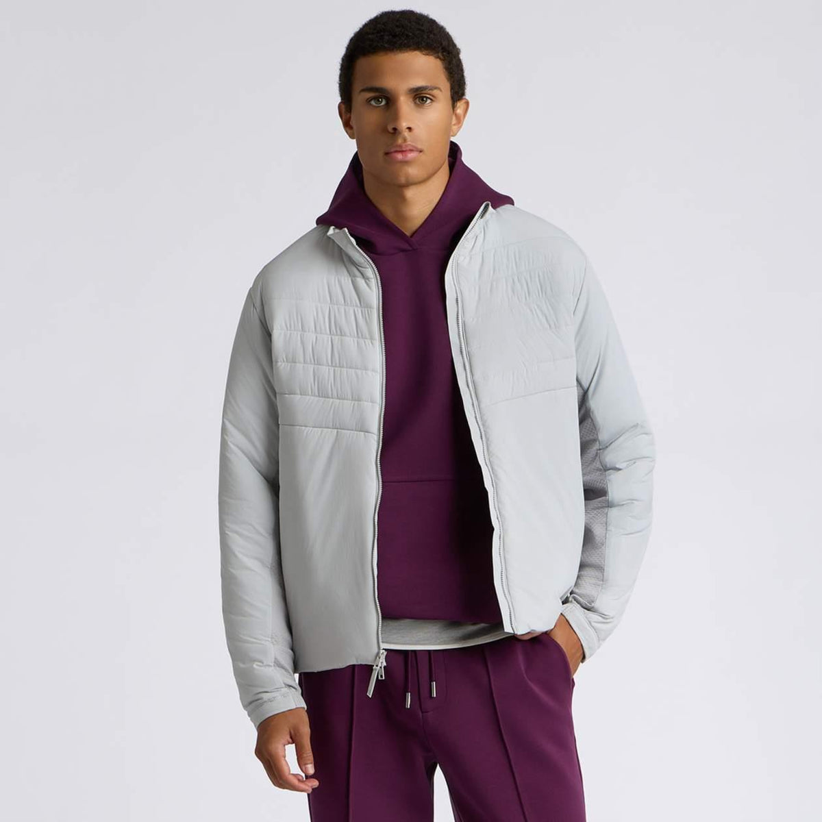 The Maverick Hybrid Stretch Jacket Nimbus