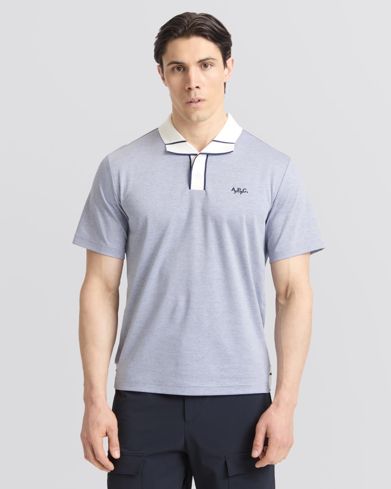 Sylvie Polo Shirt Blue