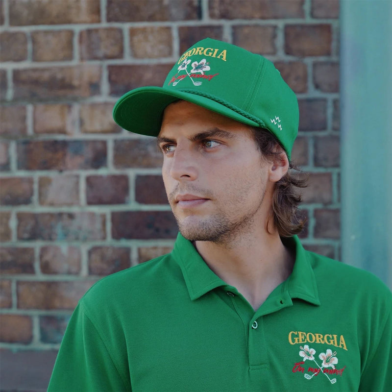 Georgia Snapback Cap Masters Green