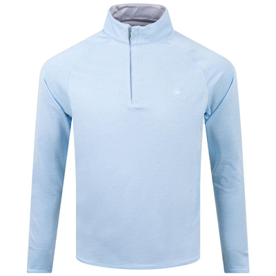 Stealth Performance Quarter Zip Mid Layer Blue Frost - 2024