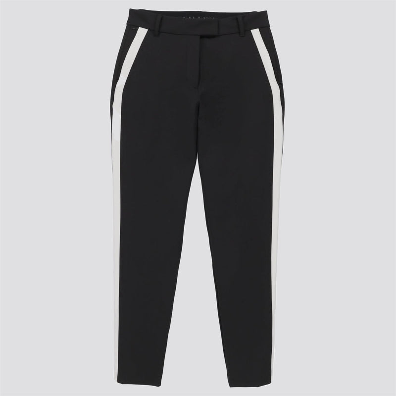 Womens Side Panel Pants Black
