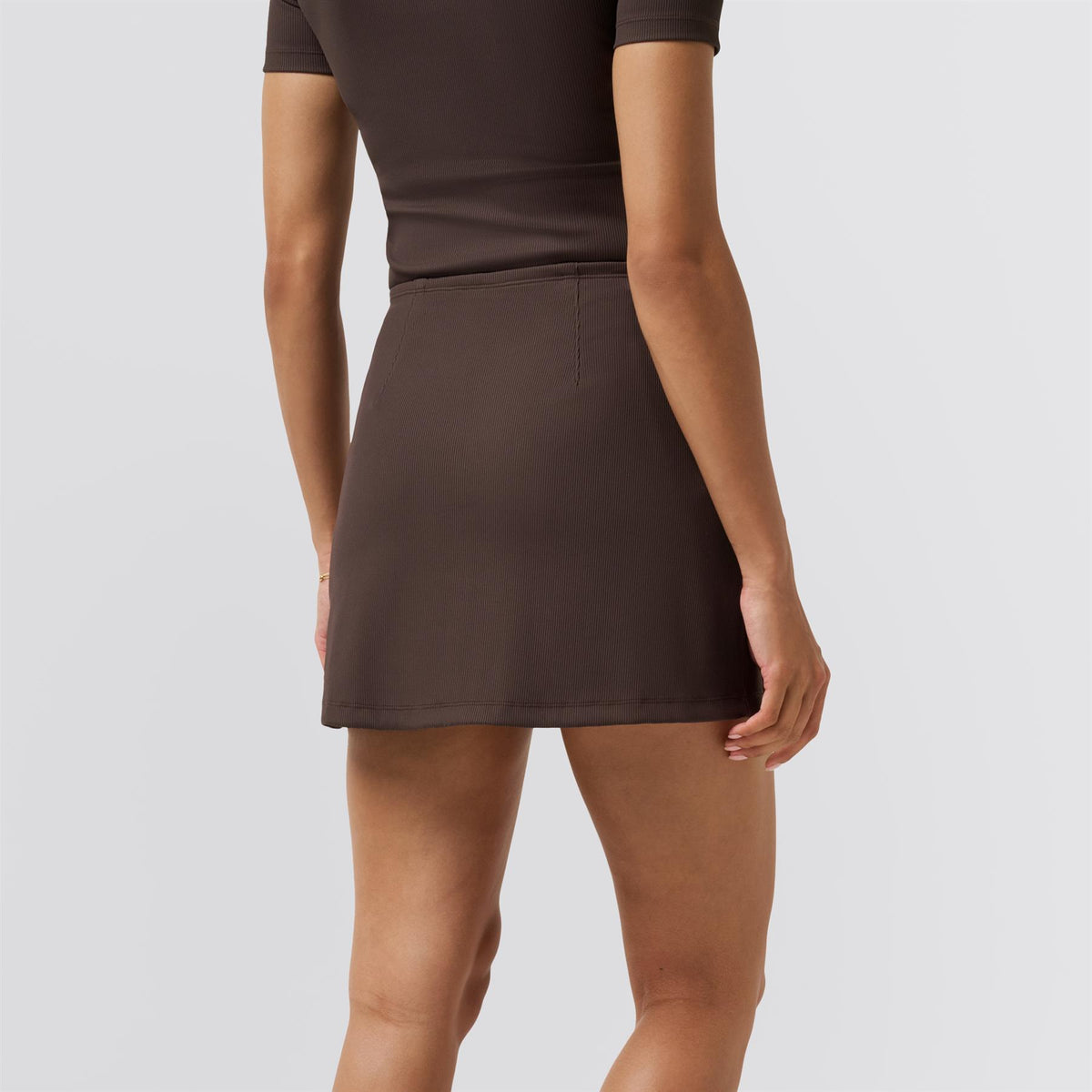 Womens Limitless Skort Coffee Grounds