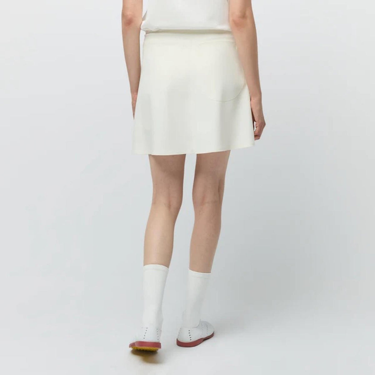 Womens Welding Skirt White