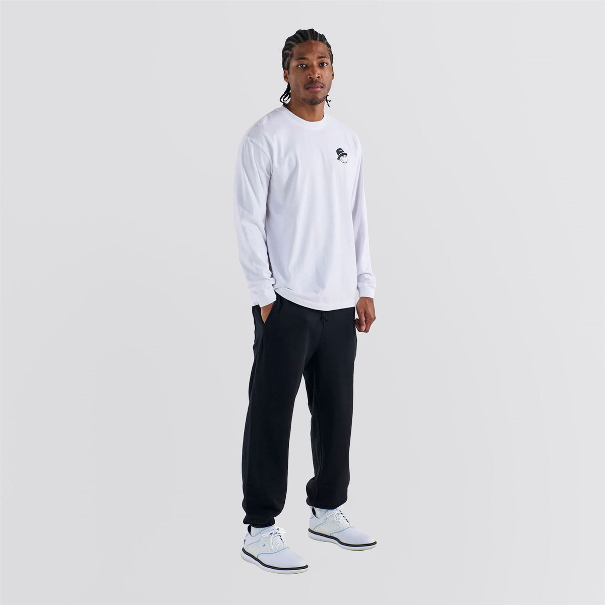 Gorse Cooper LS Tee White