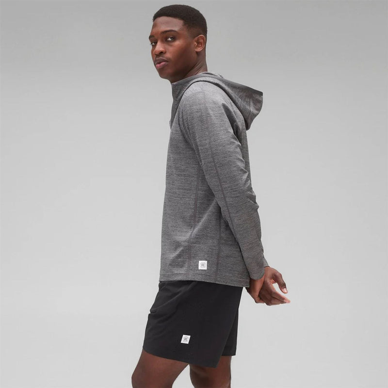 Solotex Mesh Tiebreak Hoodie Carbon