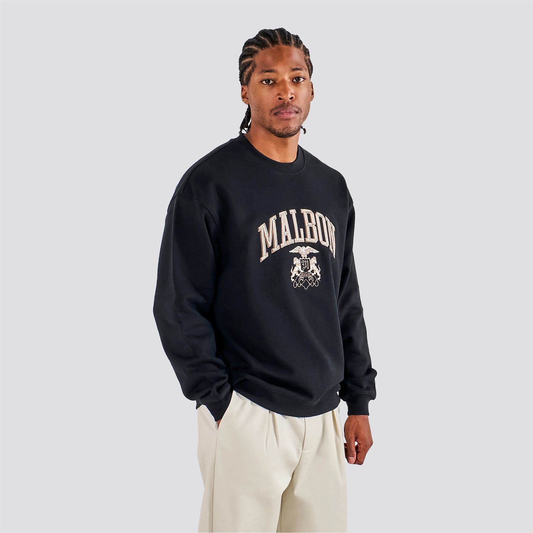 Range Oxford Sweatshirt Black