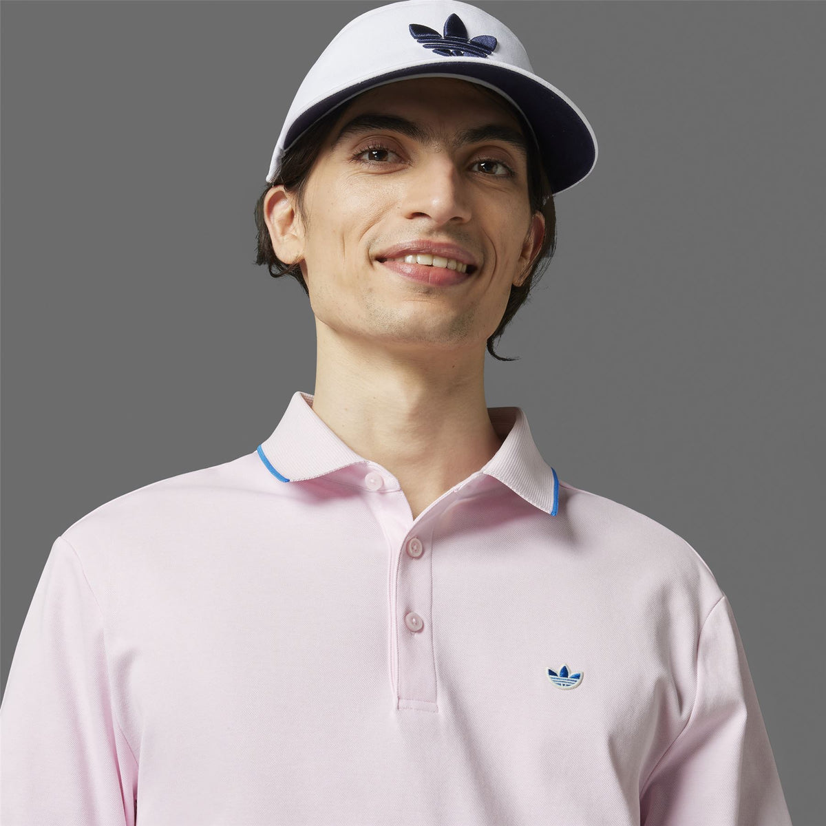 Twistknit Trefoil Polo Clear Pink