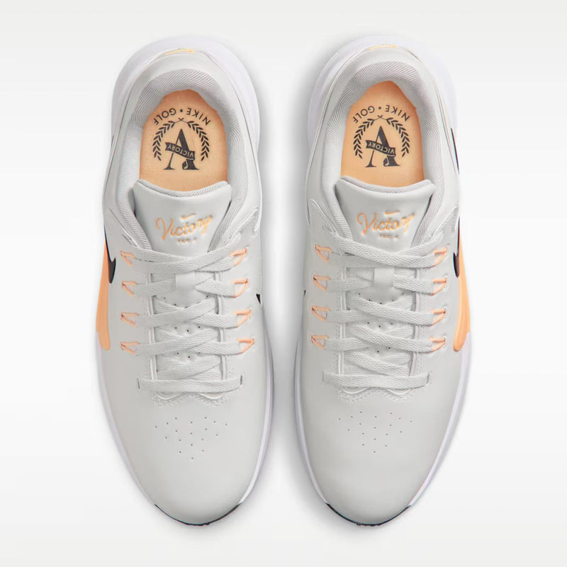 Victory Pro 4 Spiked Golf Shoes Photon Dust/Tangerine