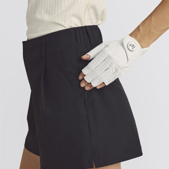 Malbon Womens Valerie Fingerless Golf Glove White | TRENDYGOLF USA