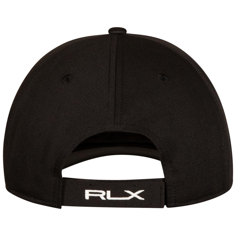 RL Bear High Crown Rope Cap Black