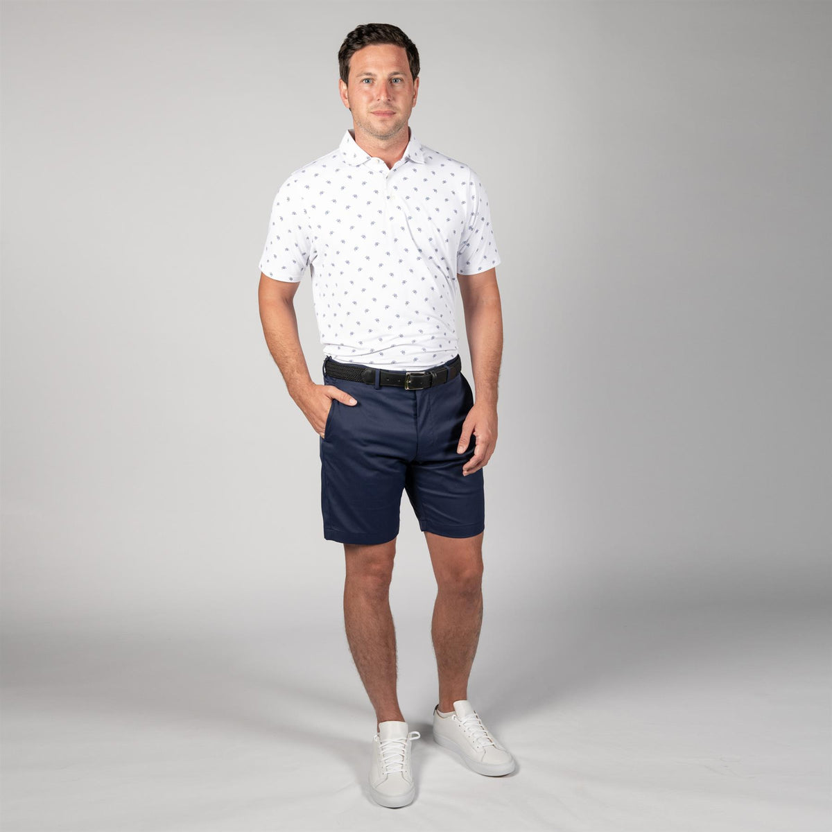Cool Bee Draddy Polo White