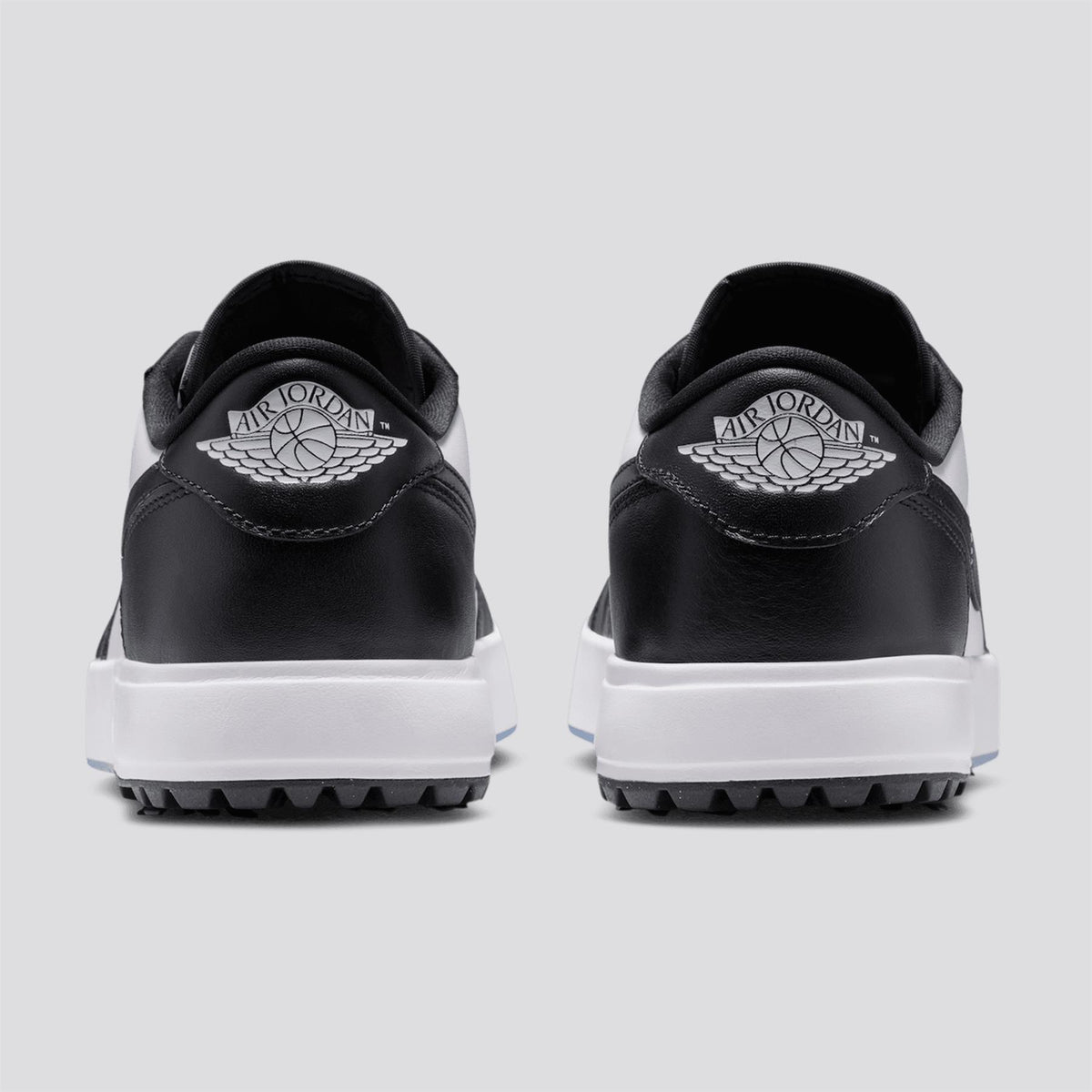 Air Jordan 1 Low Spiked Golf Shoes White/Black
