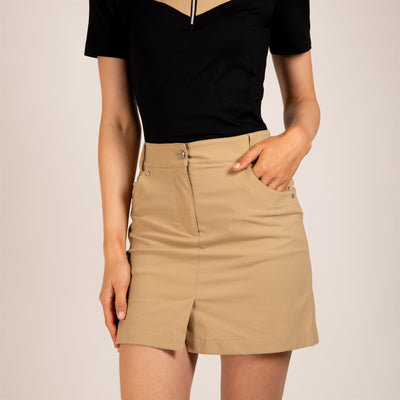 Womens The Stellar Stretch Short Khaki
