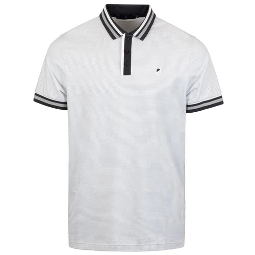 Harlequin Polo Heather Grey/Bright White - AW24