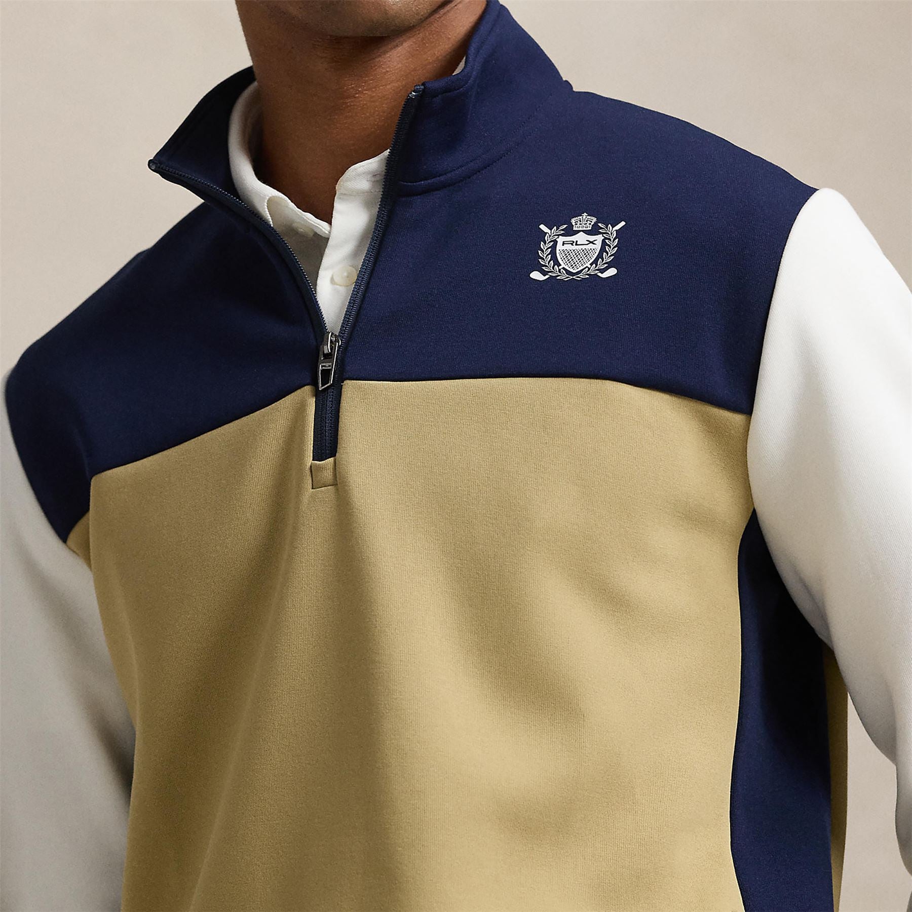 RUFFLOG HALF ZIP MOCK NECK SHIRT ラフロッグ HALF ZIP MOCK NECK SHIRTS – RUFFLOG