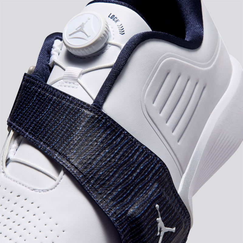 Air Jordan Rev Golf Shoes White/White/Midnight Navy/Lt Smoke Grey