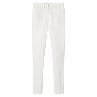 Womens Karlie Stretch Sateen High Rise Pants White - SS24