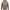 Callan Relaxed Fit Cotton Jersey Bridge Hoodie Walnut